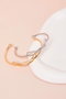 Heliophilia Silver Pulsera de Metal Dorada Ajustable